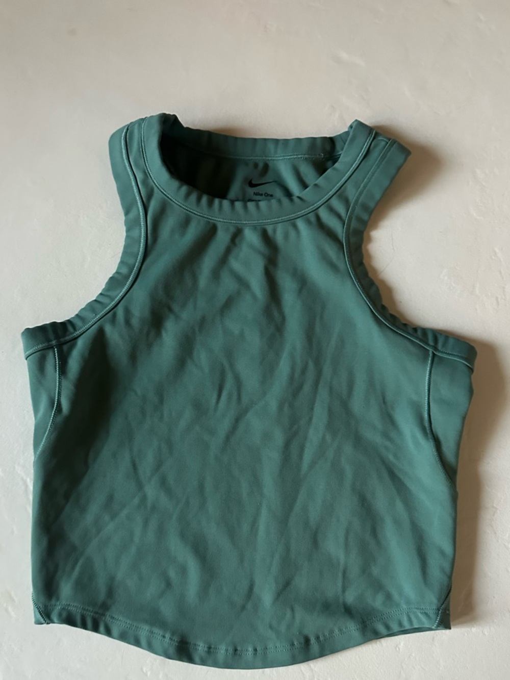 Nike Women’s Racerback Crop Tank — Green